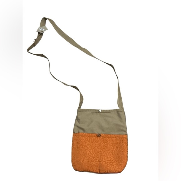 Handmade Crossbody Bag Repurposed Material NWT - Picture 3 of 5